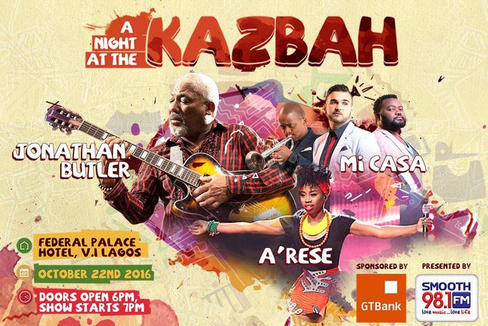 Jonathan Butler, MI Casa, others set to perform live at concert