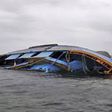 This is a picture of a boat that sunk is Lagos. It is used here for illustrative purpose.