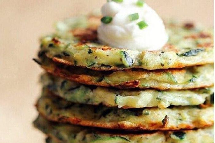 Squash pancakes