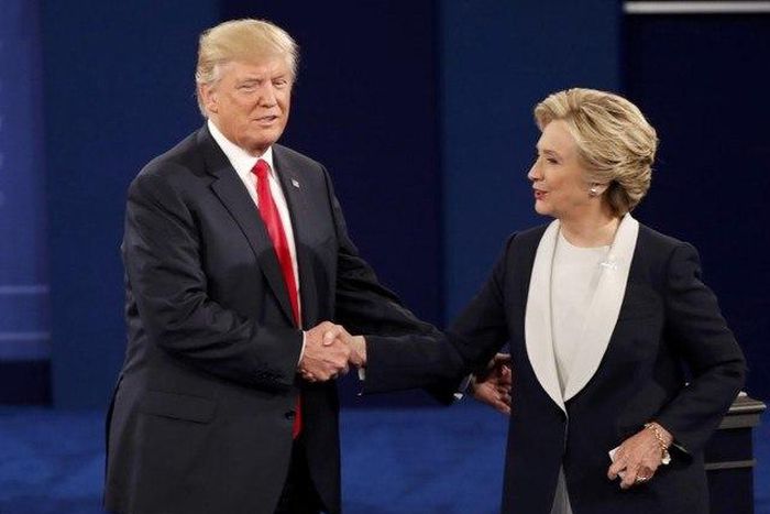 Donald Trump and Hillary Clinton