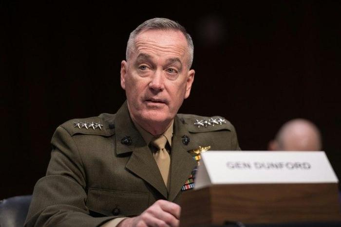 US General Joseph Dunford has served as the Chairman of the Joint Chiefs of Staff since 2015
