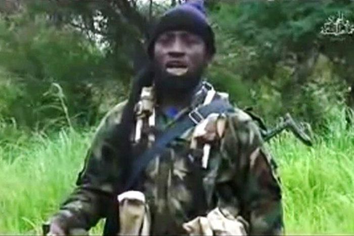 Boko Haram's shadowy leader Abubakar Shekau is shown in an August 8, 2016 video released by the Nigerian Islamist extremist group