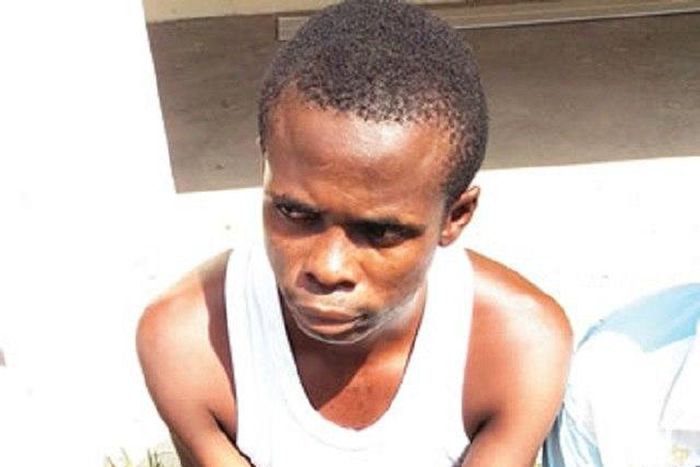 The suspected killer cop, Kingsley Iyeke