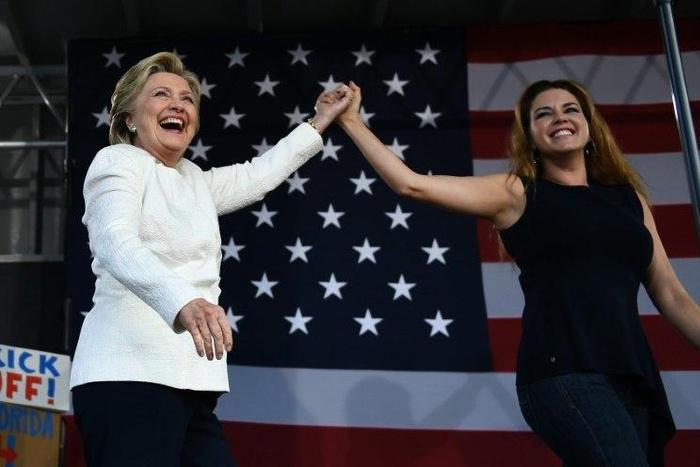 Hillary Clinton was introduced at a rally in Florida by Alicia Machado, a former Miss Universe publicly humiliated by Donald Trump, then the owner of the pageant
