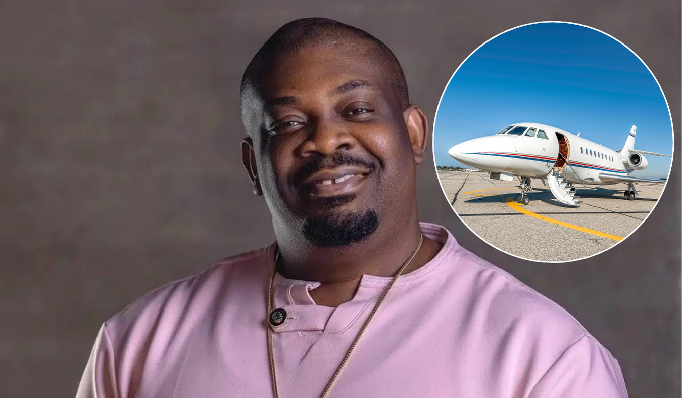 Don Jazzy Sparks Online Frenzy After Sharing Private Jet Photo - Fans React