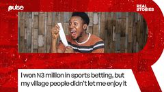 I won ₦3 million in sports betting, but my village people didn’t let me enjoy it