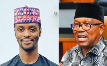 L-R: Bashir El-Rufai and Peter Obi. [Daily Post/Facebook]
