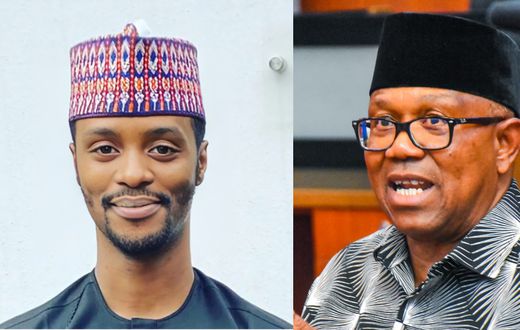 L-R: Bashir El-Rufai and Peter Obi. [Daily Post/Facebook]