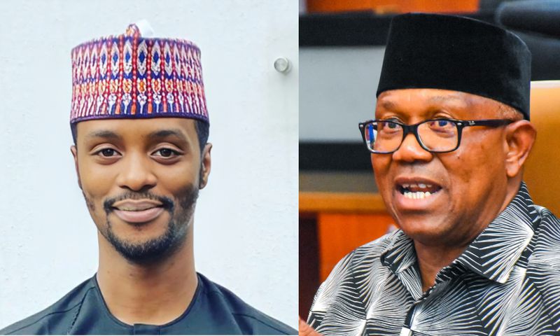 L-R: Bashir El-Rufai and Peter Obi. [Daily Post/Facebook]
