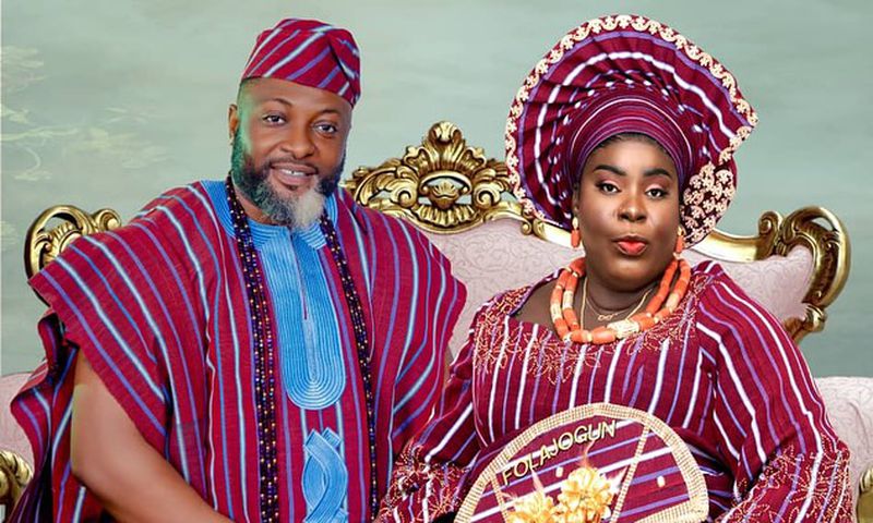 Actor Peter Ijagbemi weds TV presenter Folajogun Akinlami in intimate ceremony