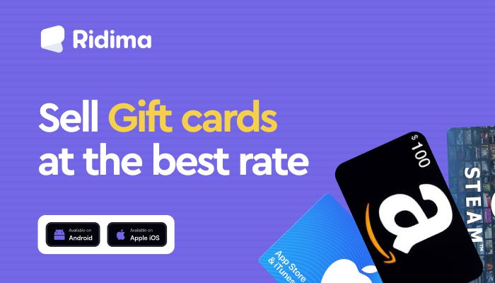 Sell Gift cards at the best rate
