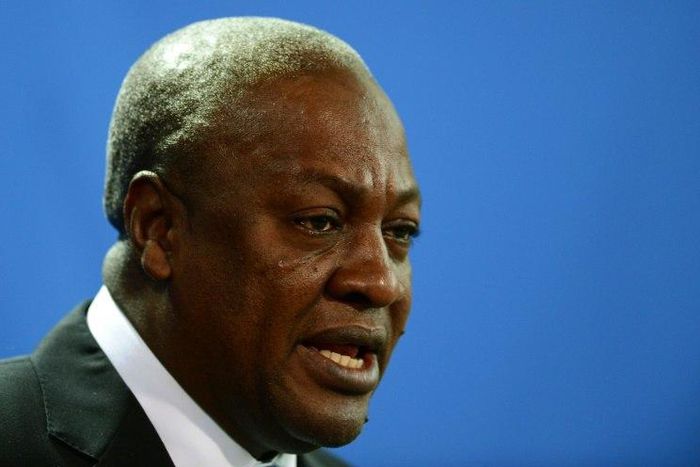 Ghana's President John Dramani Mahama.