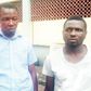 The suspects, Ademola Adebayo and Tohheb Fatuga