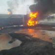 Fuel tanker explosion in Edo State.