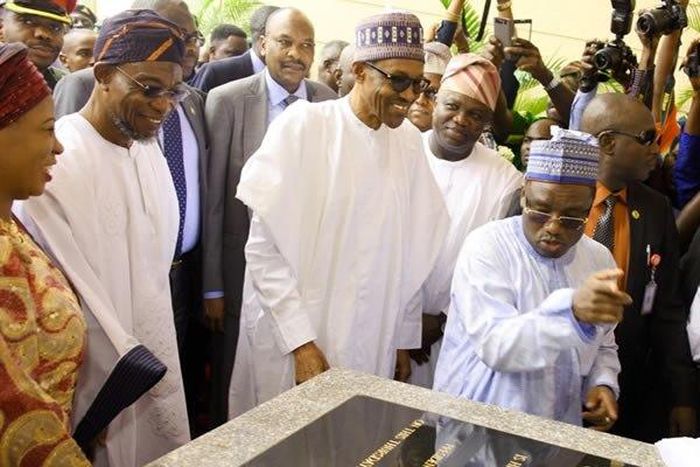 President Muhammadu Buhari in Osun State on September 1, 2016