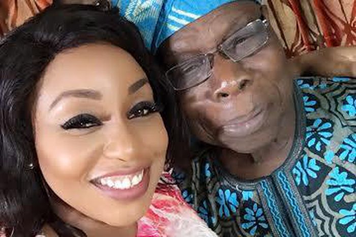Rita Dominic and Ex-President Olusegun Obasanjo