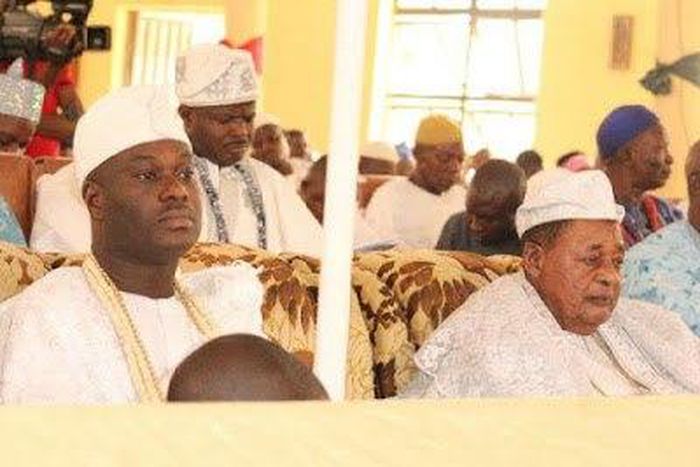 Alaafin of Oyo, Oba Lamidi Adeyemi and the Ooni of Ife, Oba Enitan Ogunwusi