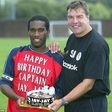Jay Jay Okocha and Sam Allardyce
