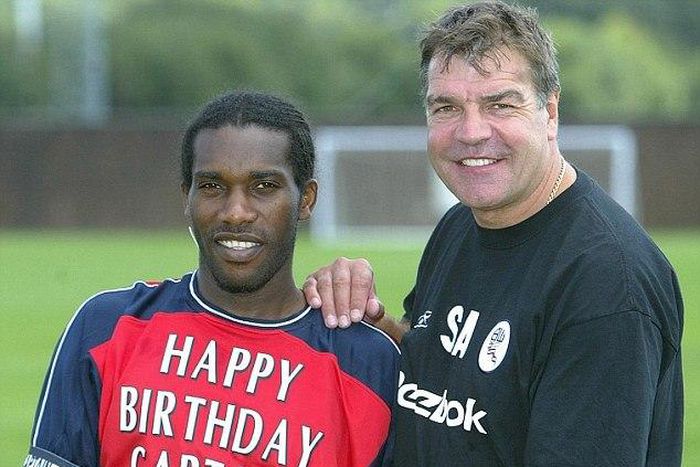 Jay Jay Okocha and Sam Allardyce