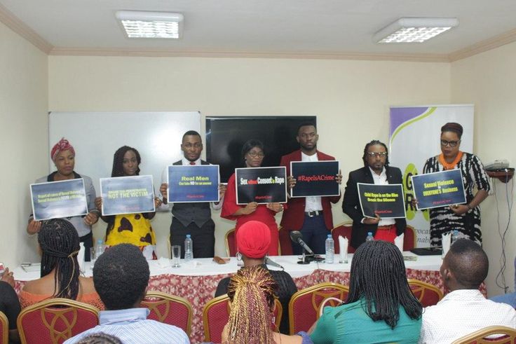 Celebrity Ambassadors at the human rights organization campaign