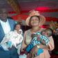 Rev. Godwin Ogoh, his wife and their bundles of joy