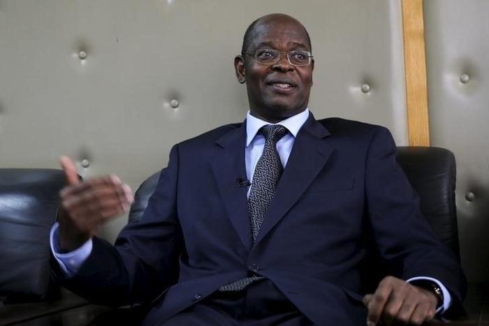 Ethics and Anti-Corruption Commission Chairman Philip Kinisu speaks during an interview with Reuters inside his office in Kenya's capital Nairobi, March 8, 2016. Picture taken March 8, 2016.
