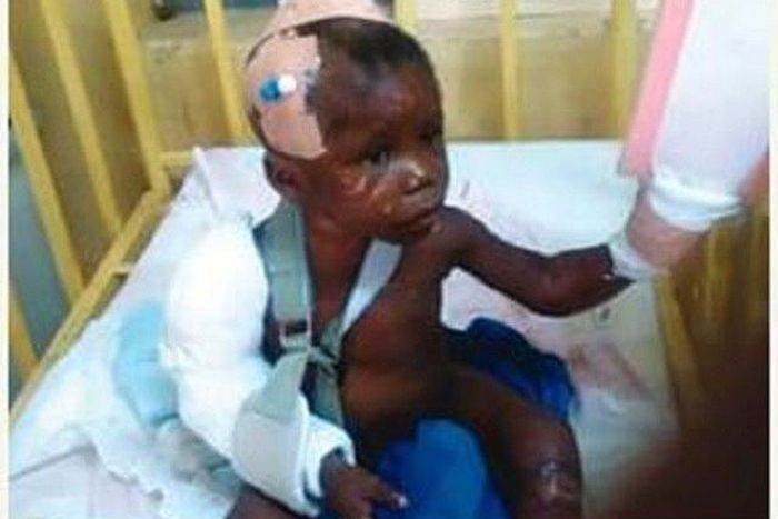 The brutalised boy, Iyanu Olarenwaju