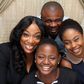 Uzoamaka Chukwu is all smiles with her new family