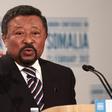 Former African Union commission chairman Jean Ping attends a press conference following the Somalia Conference at Lancaster House in London February 23, 2012. U.S.   REUTERS/Peter Macdiarmid/POOL