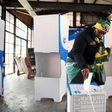 A women wearing ANC regalia casts her vote during the local government elections in Hillbrow, central Johannesburg, South Africa August 3,2016.