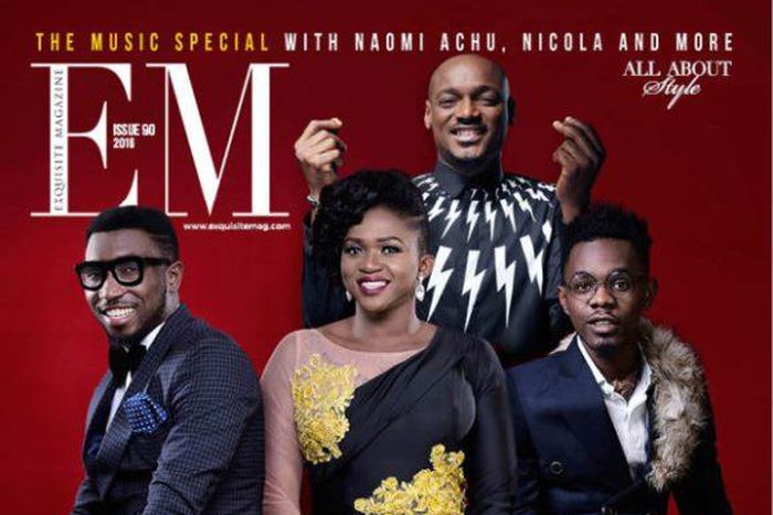 2face Idibia, Timi Dakolo, Waje and Patoranking cover Exquisite Magazine's Music issue