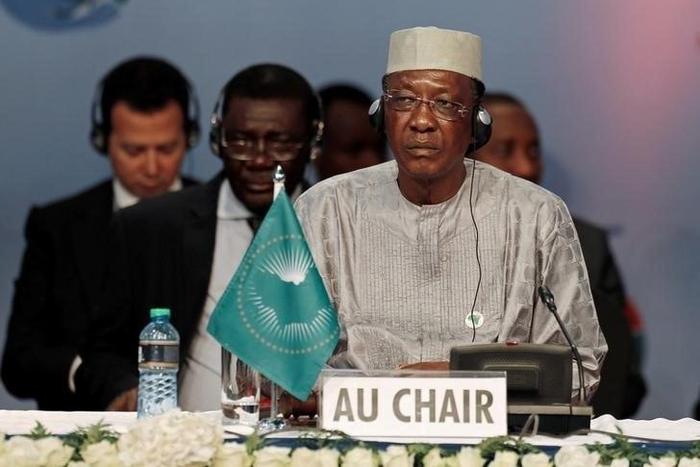 Chairperson of the African Union (AU) and Chad's President Idriss Deby attends the Sixth Tokyo International Conference on African Development (TICAD VI) in Kenya's capital Nairobi, August 27, 2016.