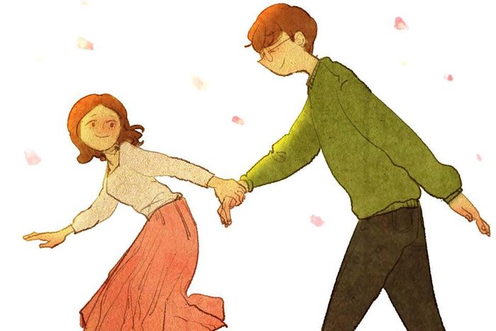 These illustrations shows exactly what love