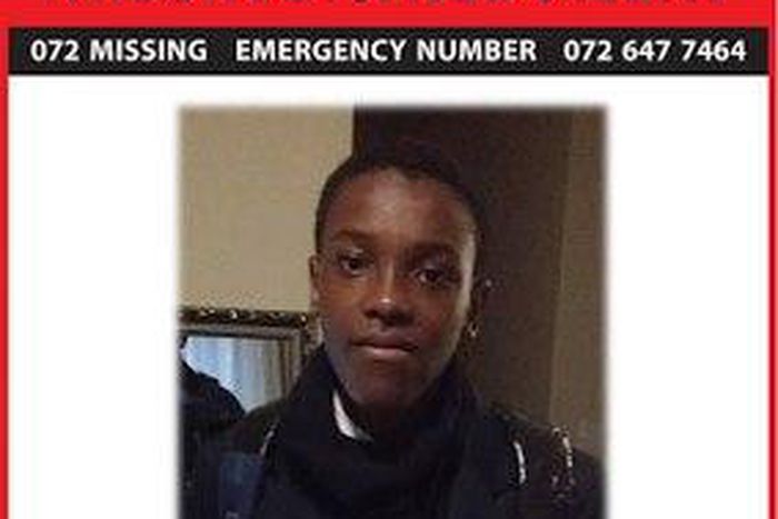 Photo of missing teenager, Obinna Ugwu and contact information