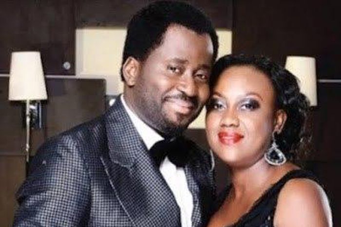 Desmond Elliot and wife