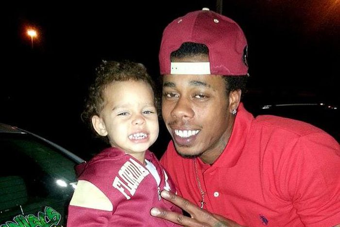 Adam Hilarie and his daughter.