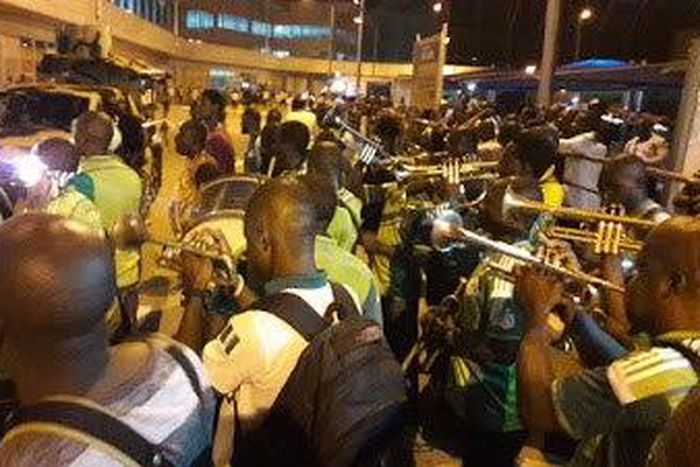 Dream Team VI arrive Lagos from Rio 2016