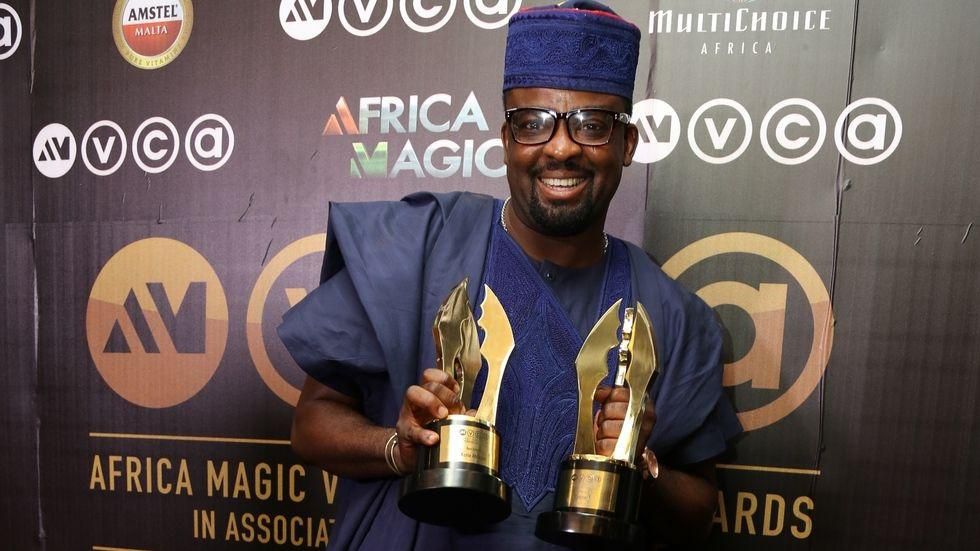 Kunle Afolayan at the 2015 AMVCAs