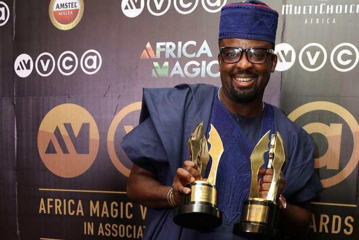 Kunle Afolayan at the 2015 AMVCAs