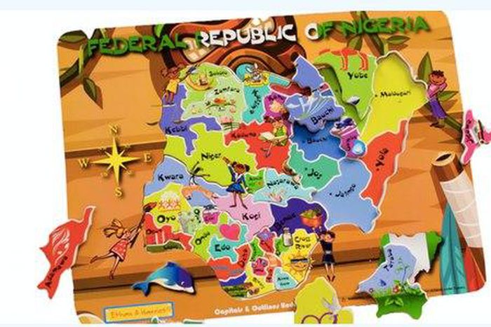 Nigerian-themed jigsaw puzzle