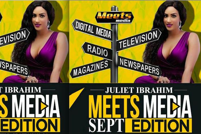 Juliet Ibrahim Meets Media September Edition