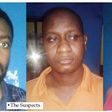 The apprehended suspects