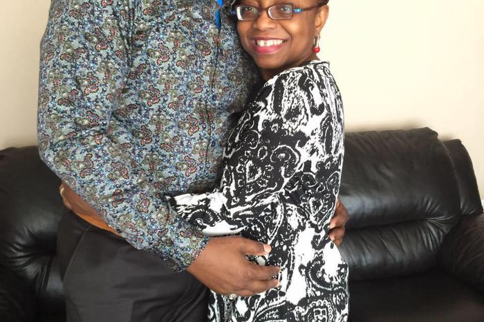 Okey Bakassi and wife, Ezinne