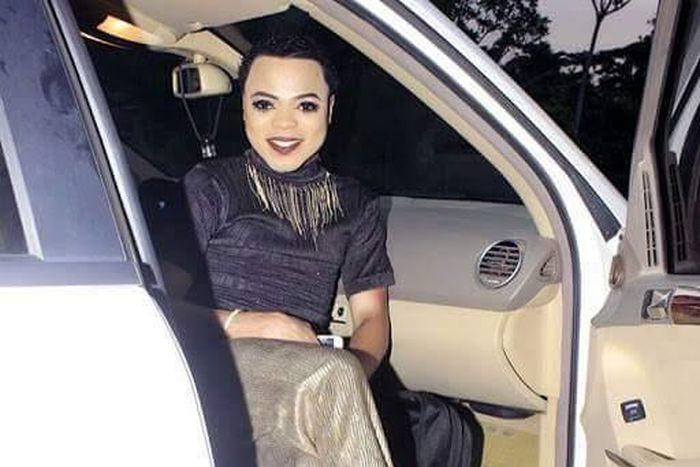 The cross dresser is also known as the 'Nigerian Male Barbie'.