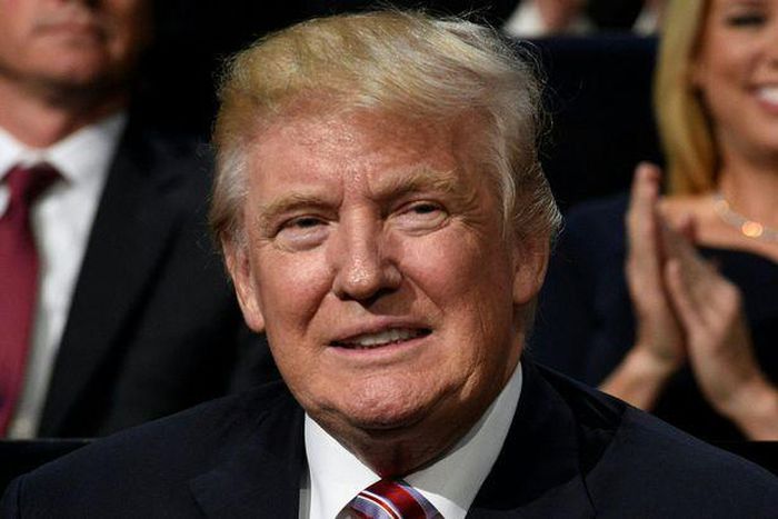 Donald Trump's Hollywood Walk of Fame star now has a wall