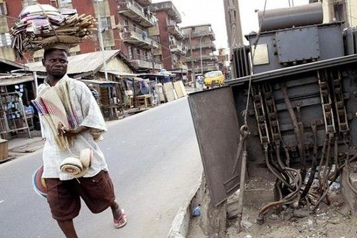 A typical transformer in a Nigerian community (Illustration)