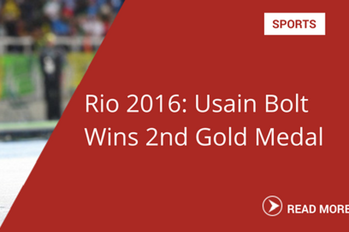 Rio 2016: Usain Bolt Wins 2nd Gold Medal