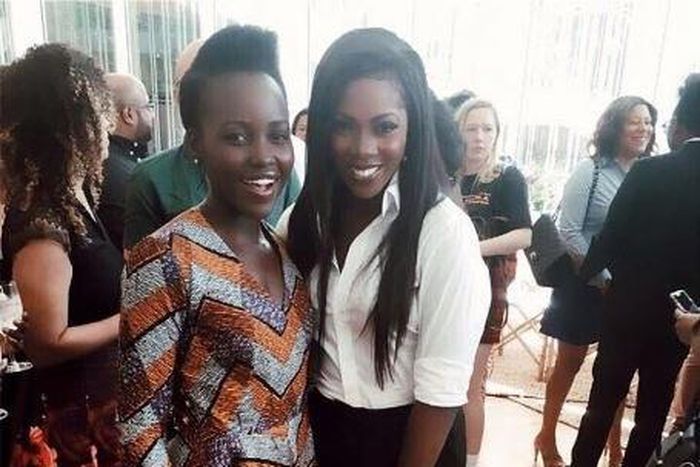 Tiwa Savage and Lupita Nyong' O