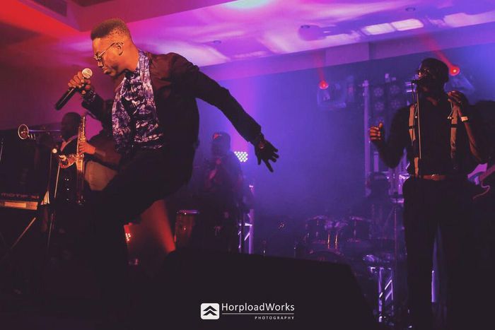 Adekunle Gold performing at the Gold album listening party.jpg