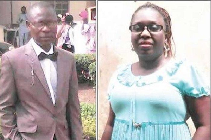 The runaway killer husband, Joshua Edward and the late Gbemisola